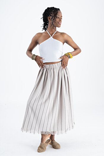 EMİLLİE Etna Bamboo Beach Skirt