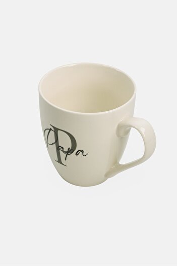 Ritzenhoff & Breker Wide Printed Porcelain Mug 590ml, White