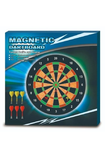 rexa Magnetic Dart Board Game with 6 Darts | 14 Inches
