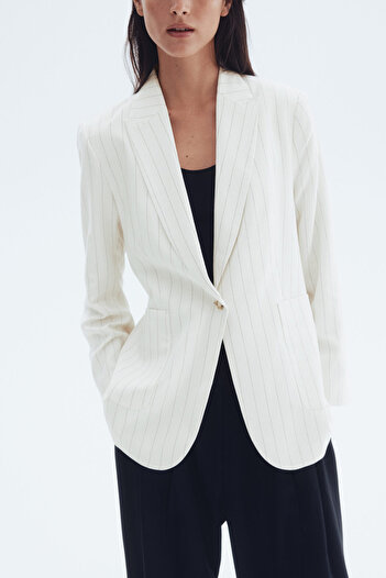 H&M Bedene Oturan Blazer