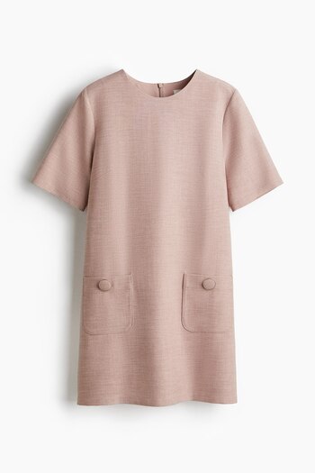 H&M Ön Cepli Elbise