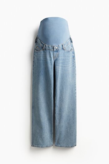 H&M MAMA Geniş Kot Pantolon