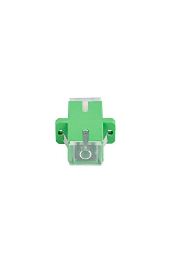 Lanberg Fiber optic network adapter with SC/APC connectors, 43380, SM SIMPLEX, with transparent covers