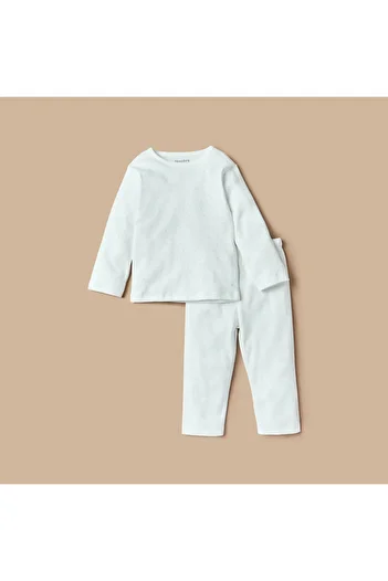 Juniors All-Over Polka Dot Print T-shirt and Pyjama Set