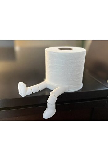 Cypnova Mr. Paper Buddy – Туалетний папірник із веселим дизайном | Практичний і декоративний тримач для паперу
