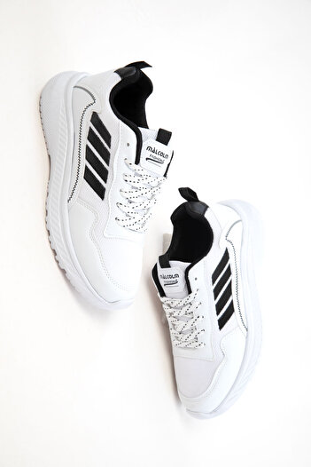 SOHO White-Black Men's Sneaker 20737