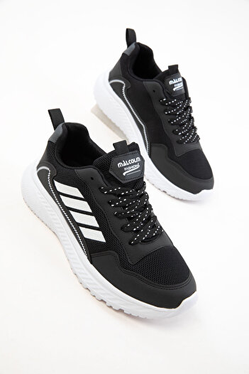 SOHO Black-White Men's Sneaker 20737
