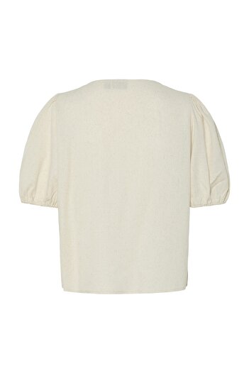 PIECES Pcfrieda Ss Top Wvn