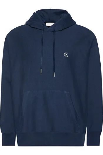 Calvin Klein Premium Terry Monogram Hoodie