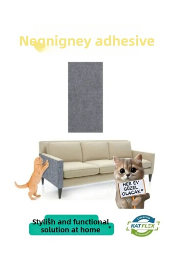 KatFlex Adhesive Sofa Edge Protector Cat Scratching Carpet Nail Care Carpet(50 Cmx100 cm)
