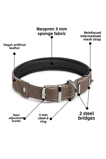 pasiole Dog Collar, Dog Collar, Large and Medium Breed Dog Collar - Collo