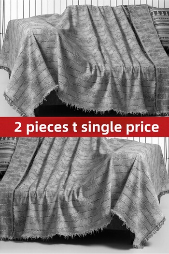 Rell Home 170X220Cm Woven Sofa Cover Set - Double