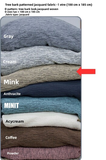 uzhanem jacquard fabric, used for dirt cushion cover seat cover, thick elastic 100cm x 185cm