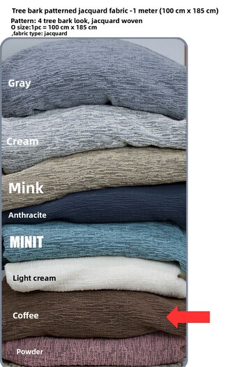 uzhanem jacquard fabric, used for dirt cushion cover seat cover, thick elastic 100cm x 185cm
