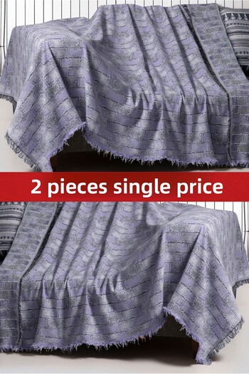 Rell Home 170X220Cm Woven Sofa Cover Set - Double