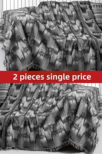 Rell Home 170X220Cm Woven Sofa Cover Set - Double