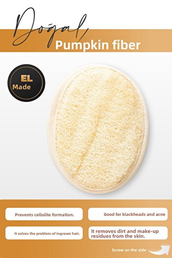Smoothly Natural Pumpkin Fiber Preventing Ingrown Formation