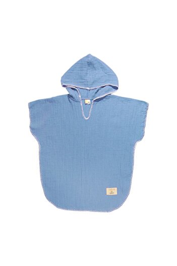 Miela Kids Poncho de muselina