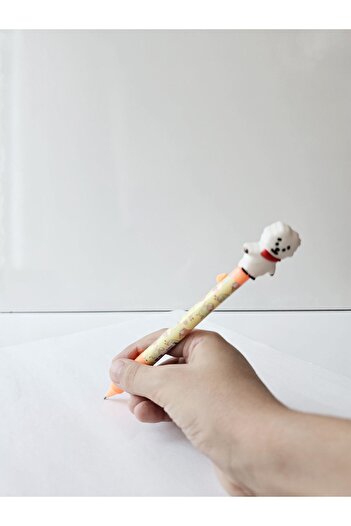 Mikro Bt21 Character 0.7 mm Tip Versatile Pen Yellow Rj (1 Pc)