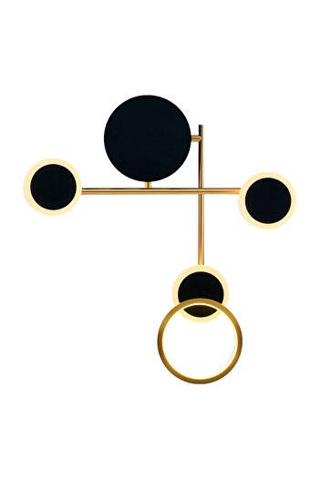 Luna Lighting 2657-3-03 Ape Aplik Sarı