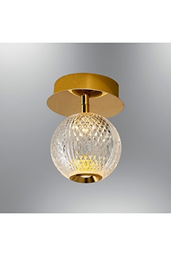 Luna Lighting 4134-1-03 Tekli Merkür Armatür Sarı