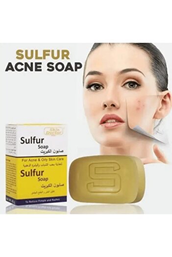 Skin Doctor Sulfur Soap (80G) – Deep Cleansing & Acne Treatment Soap For Clear Skin