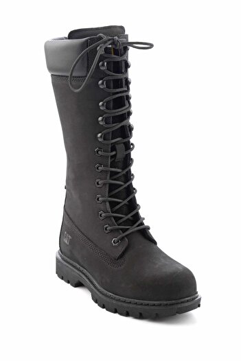 Caterpillar Black Nubuk Hakiki Deri Kadın Bot & Bootie Cat0111121401