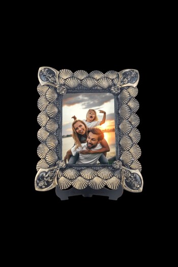 AYDİZAYN Seashell Patterned Polyester Photo Frame