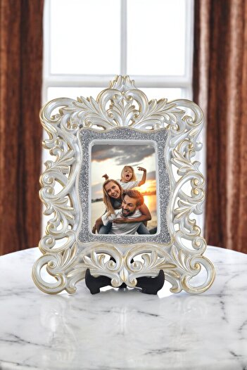 AYDİZAYN Vintage Polyester Photo Frame