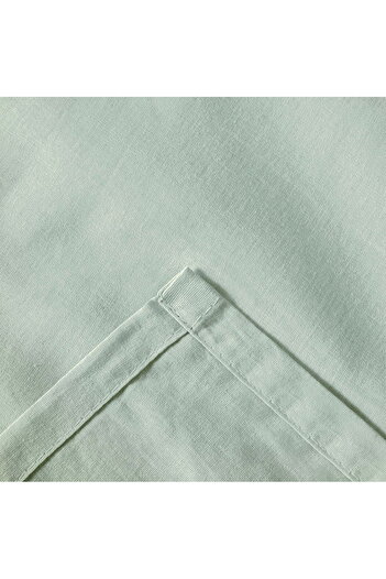 Evidea Soft Basic Single Flat Edge Bed Sheet - Green - 160X240 cm