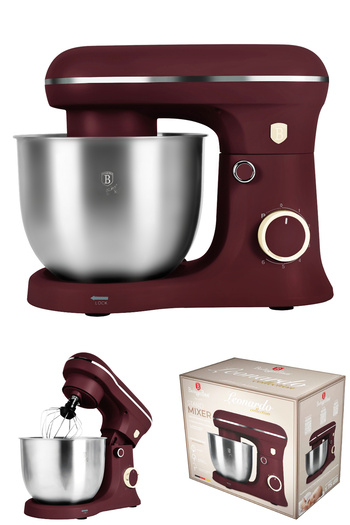 Berlinger Haus Stand Mixer Food Processor Kitchen Machine 1500 W Leonardo Collection | 5 Liters | 6 Speed