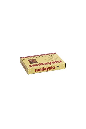 sanitayakı Antirheumatic Patches, With Heating Effect, With Capsicum, 12 ×17 Cm (50 PCS)