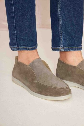 Pegia Γνήσιες Suede Ανδρικές Μπότες Loafer 500912