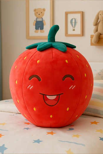 farddad Strawberry Plush Pillow 40 cm |   Large Plush Toy |   Fruit Plush