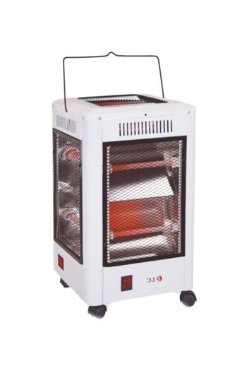 DLC Electric Room Heater 2000W White/Black