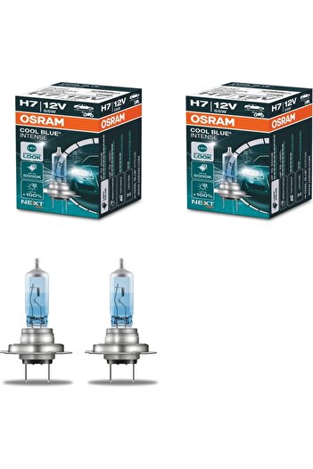 Osram H7 Cool Blue Intense Next Gen 5000k Beyaz Işık 2'li 64210cbn-hcb