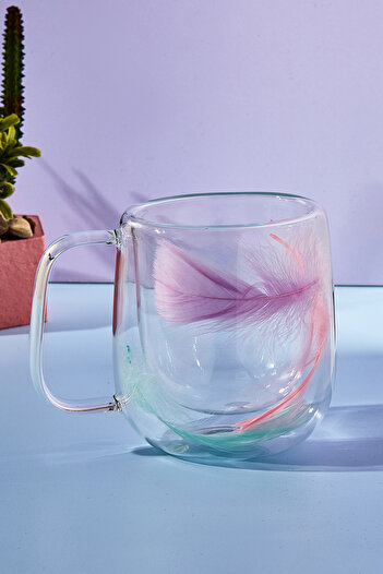 Perotti Double Feather Double Wall Mug 250 ml