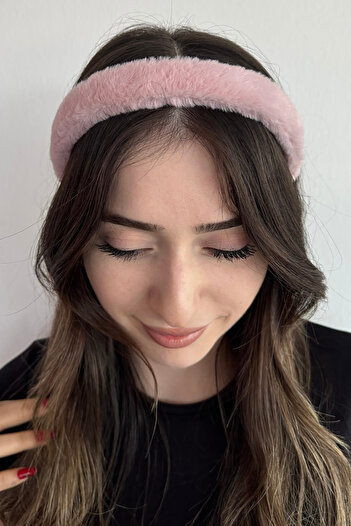 TAKIŞTIR Powder Color Plush Crown