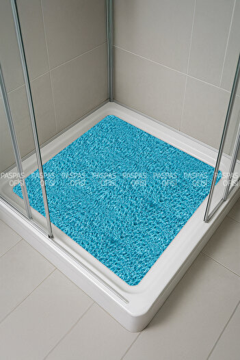 Paspas Yap Bath Mat Shower Cabin Mat Does Not Splash Water Mat Non-Slip Mat (50X50 cm)