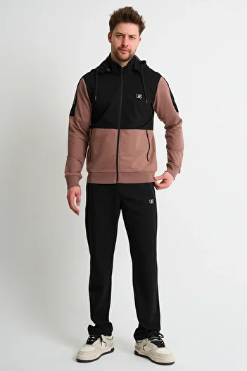 Shooter Sportswear Ανδρική αθλητική φόρμα Premium Σετ Εποχιακή Άνετη Εφαρμογή με Κουκούλα