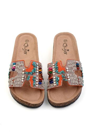 Guja Orange Women's Slippers K04185102687