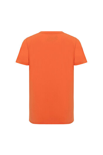 ROUTEFIELD Tully Men's Orange T-Shirt Men T-Shirt Rftully22