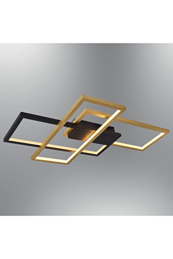 Özcan Aydınlatma 4158-1-20 Square 3'Lü Plafonyer Eskitme