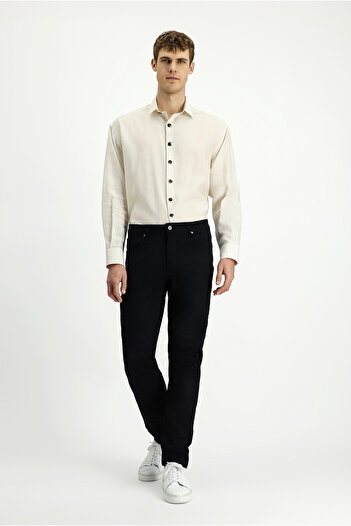 Kiğılı Regular Fit Lycra Denim Trousers