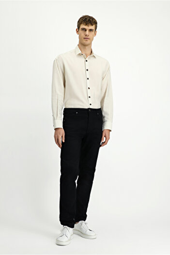 Kiğılı Regular Fit Lycra Denim Trousers