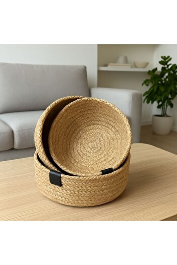 Kitchen Line 3! Bread Basket Wicker Decorative Bread Basket Luxury Bread Basket Brown