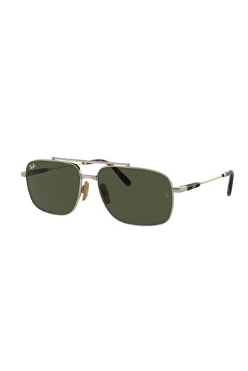 Ray-Ban Ray‑Ban RB8096 926531 – Ramă titanium Arista Gold, lentile Green sticlă, dim. 59 mm