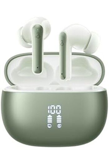 Generic YELKUTT Earbuds Headphones Wireless, Earphones with HiFi Stereo Deep Bass, Bluetooth 5.3 Earphones w
