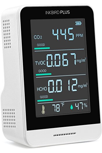 Inkbird InkbirdPlus Air Quality CO2 Monitor AK3 Indoor CO2 Meter