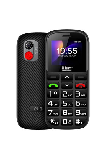 iHunt Senior Comfort Mobile Phone, Display 1.77", Dual SIM, GSM, Bluetooth, Camera, Large Buttons, S